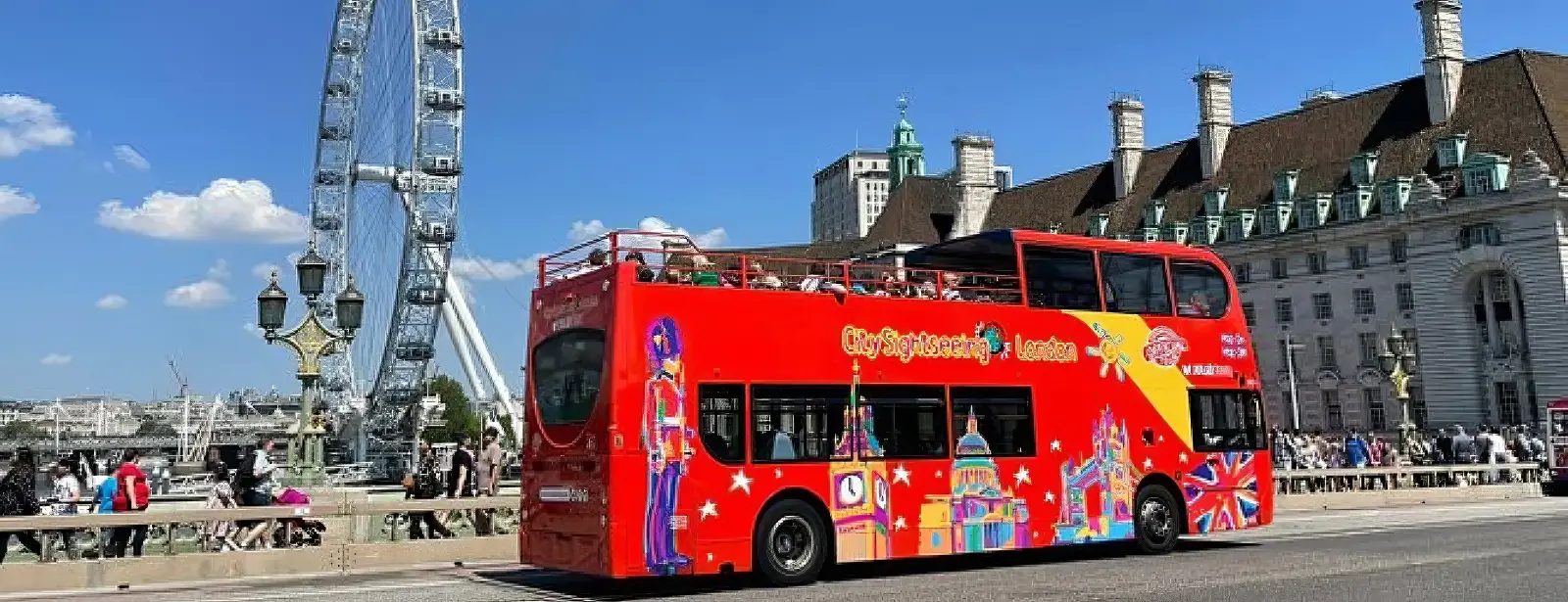 Must See London Hop-on Hop-off bus and River Cruise 1 Day