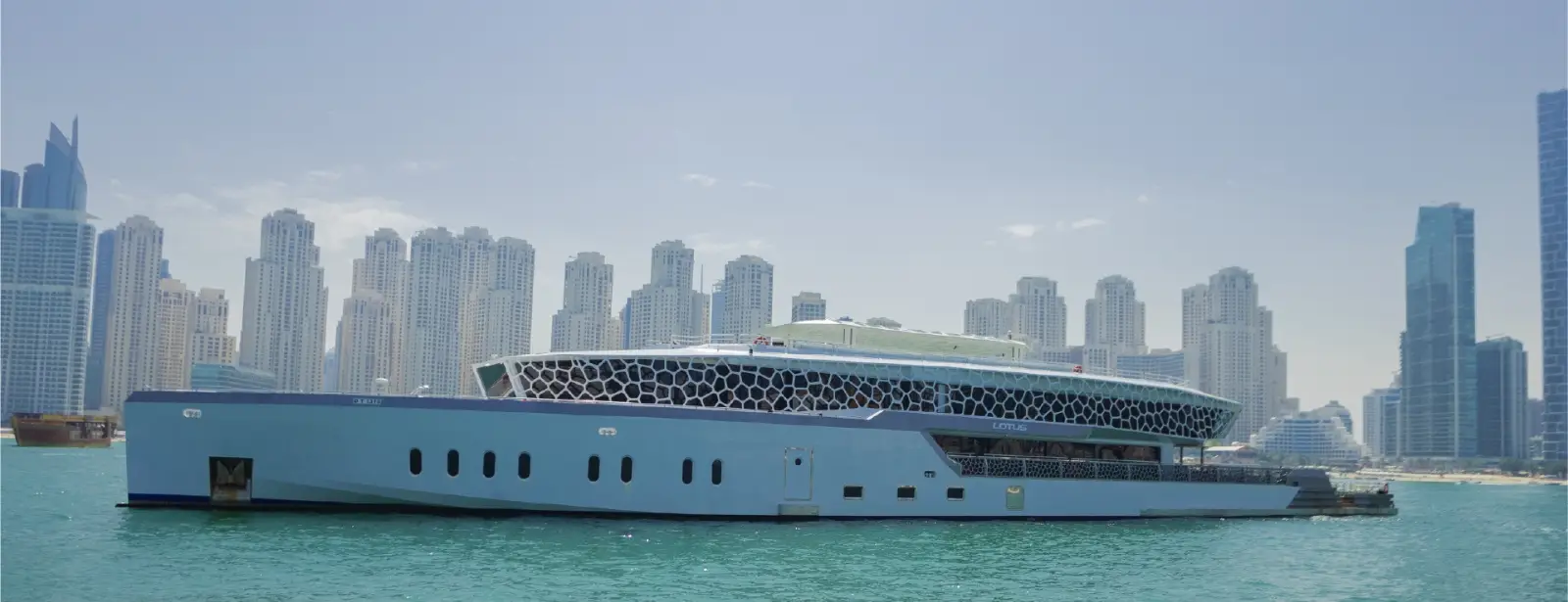 The Lotus Mega Yacht New Year's Eve 2025 in Dubai