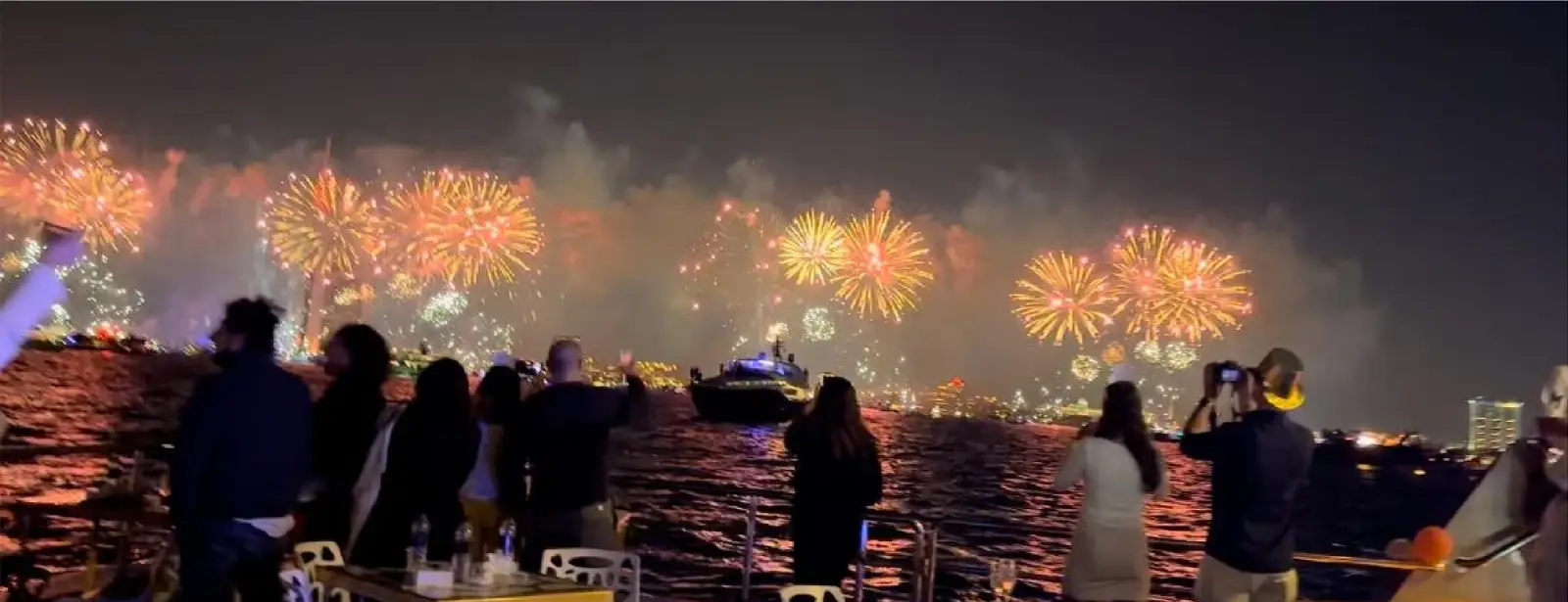 The Lotus Mega Yacht New Year's Eve 2025 in Dubai