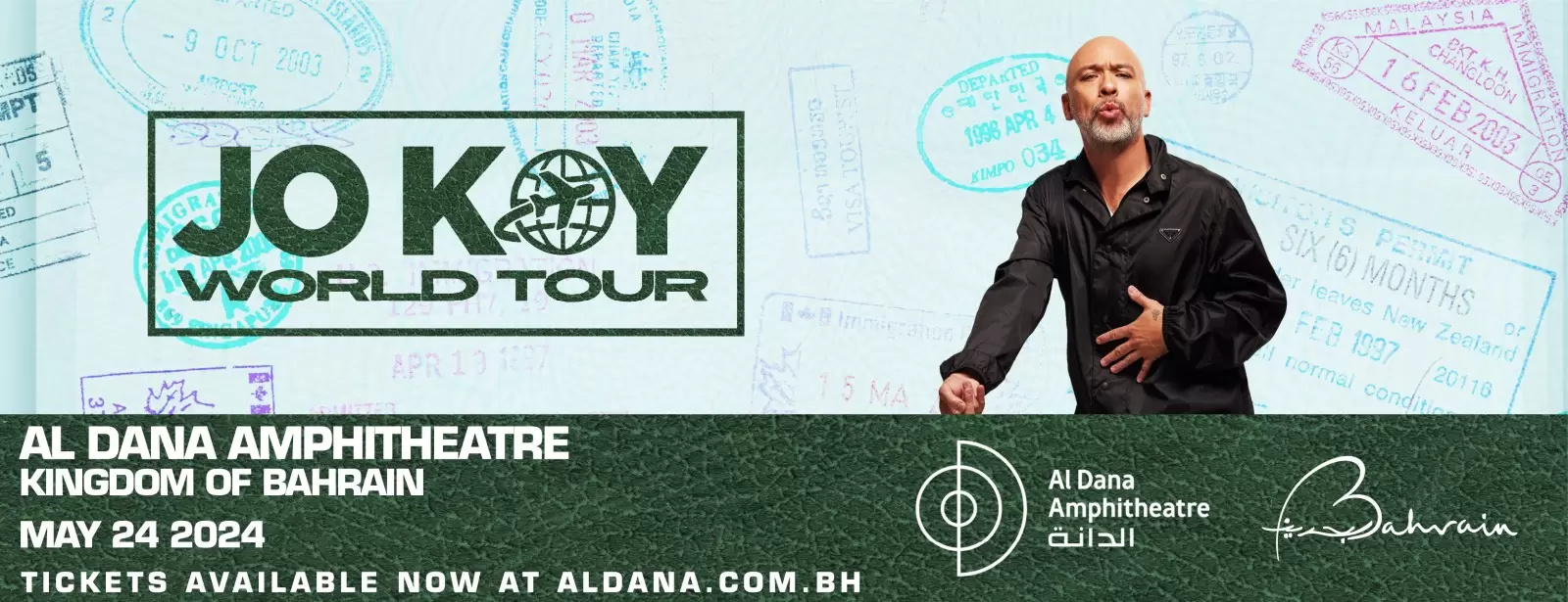 Jo Koy live in Al Dana Amphitheatre, Bahrain