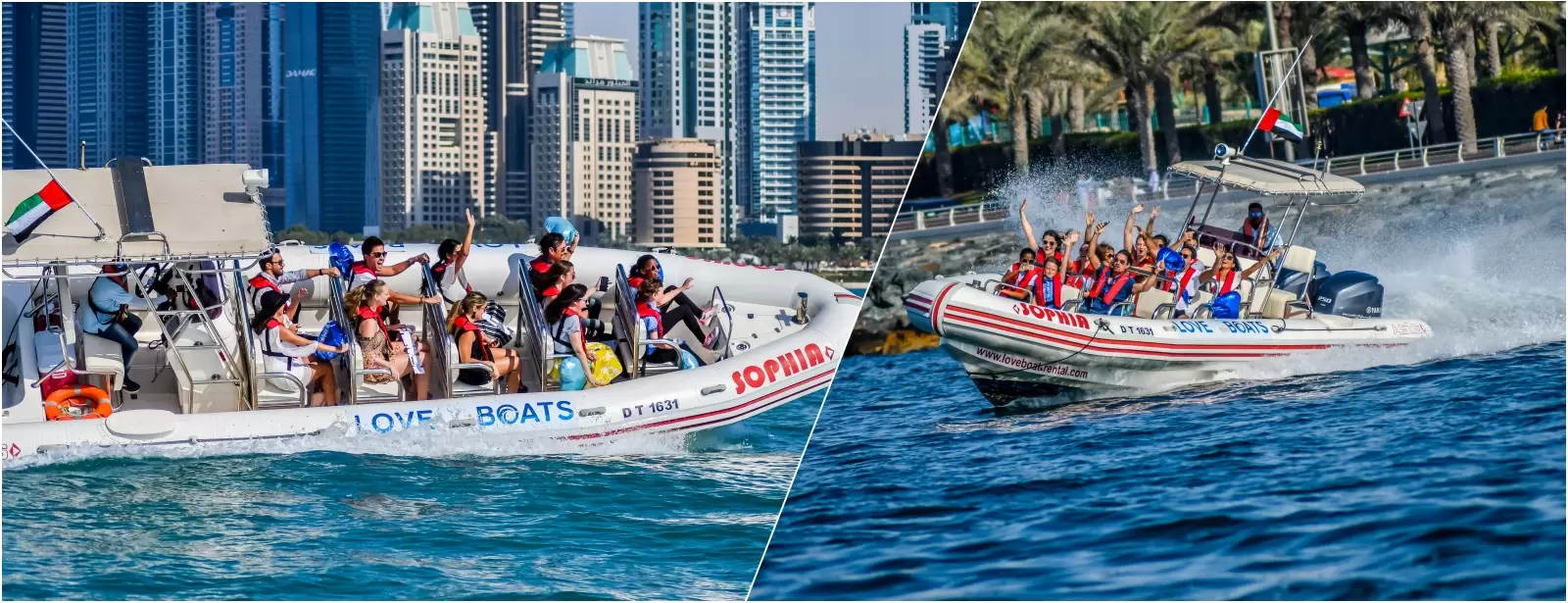 Love Boats in Dubai