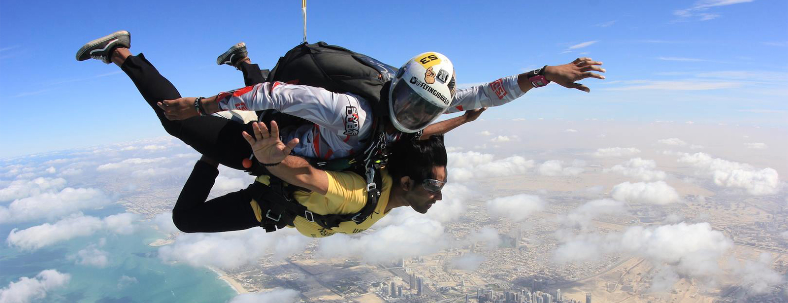 Tandem Skydive Palm Drop Dubai with Free Yacht Experience