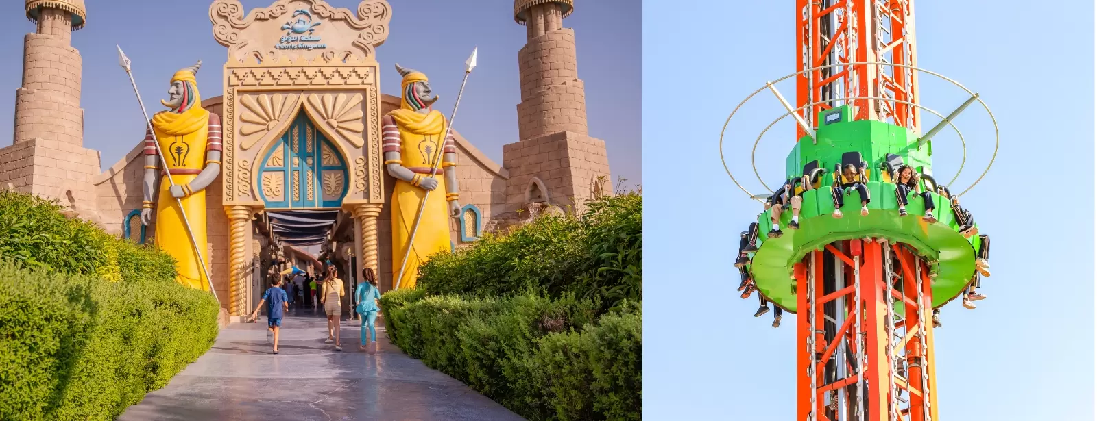Combo: Al Montazah Parks - Pearls Kingdom Water Park and Island of Legend Amusement Park