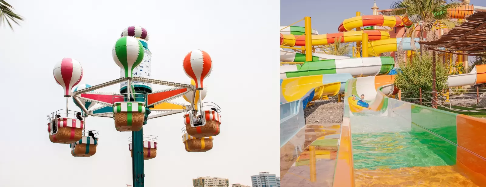Combo: Al Montazah Parks - Pearls Kingdom Water Park and Island of Legend Amusement Park