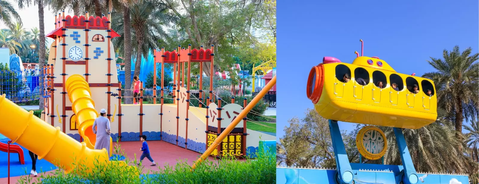Combo: Al Montazah Parks - Pearls Kingdom Water Park and Island of Legend Amusement Park