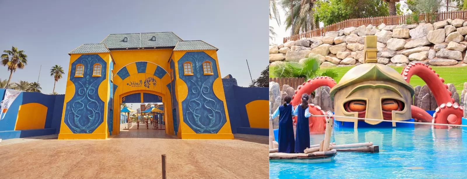 Combo: Al Montazah Parks - Pearls Kingdom Water Park and Island of Legend Amusement Park