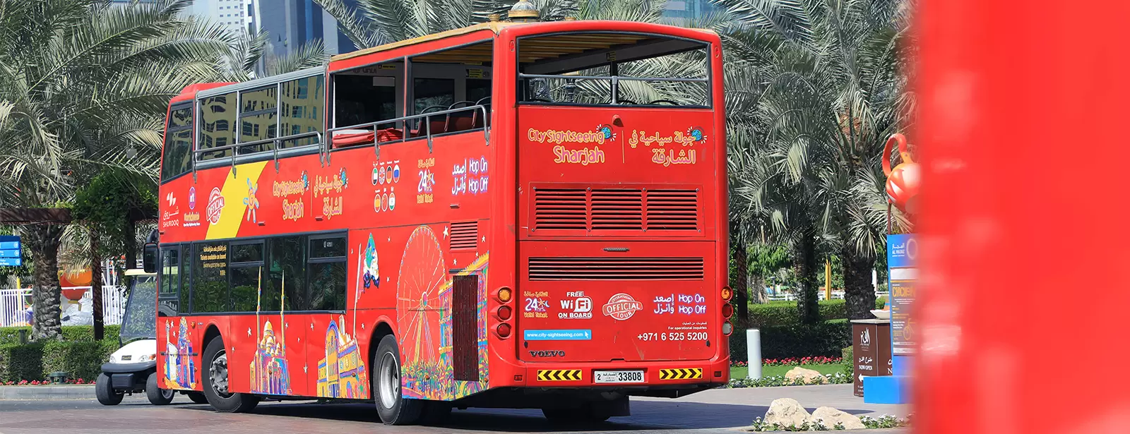 Hop-On Hop-Off City Sightseeing Bus Tour in Sharjah