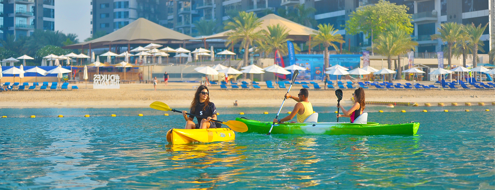 Kayak in Dubai The Palm
