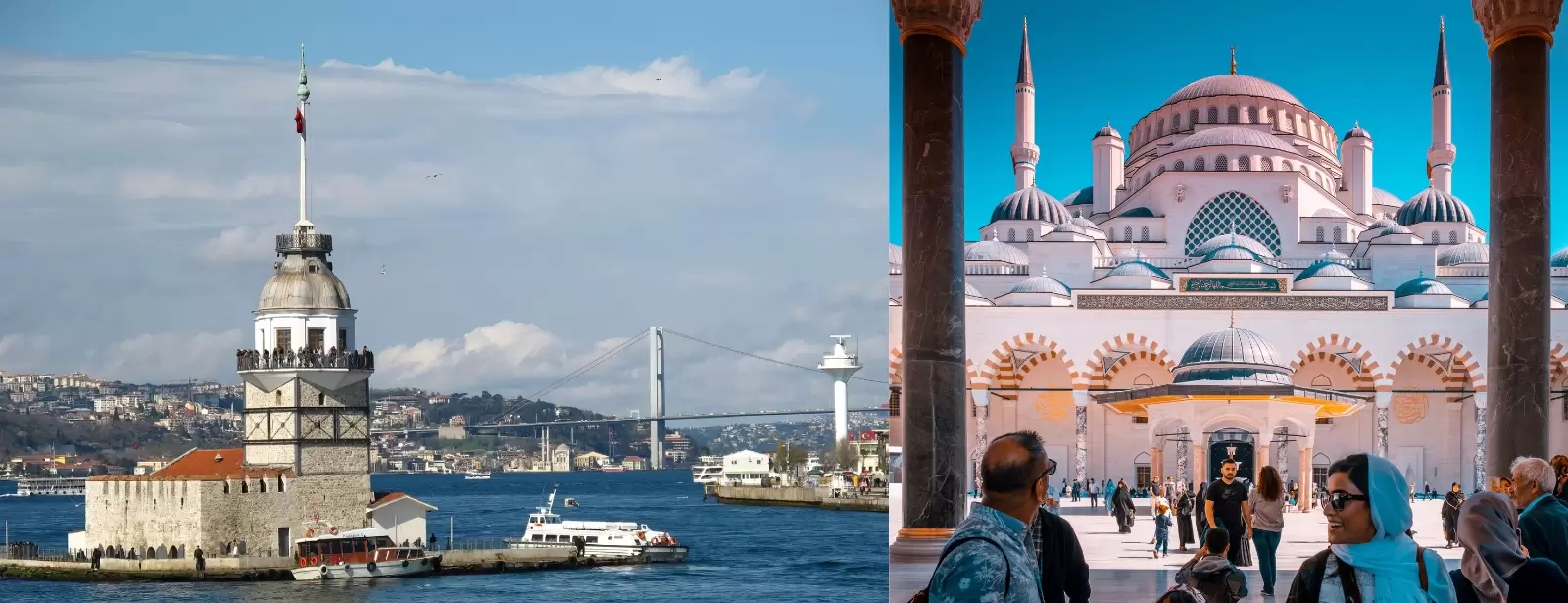Istanbul: Highlights of two Continents,Guided Coach & Cruise Tour