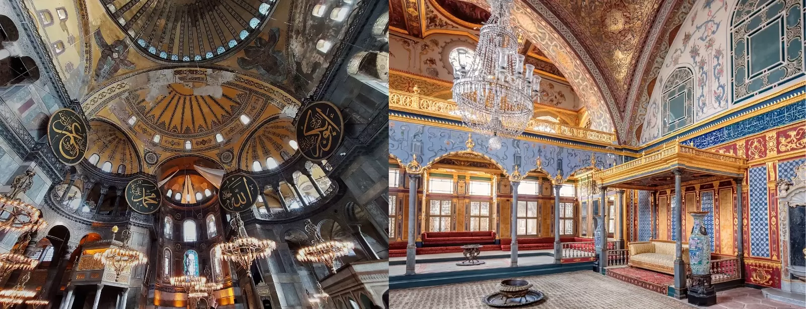 Istanbul: Topkapi Palace-Harem, Basilica Cistern, Blue Mosque, Hagia Sophia with Live Guide