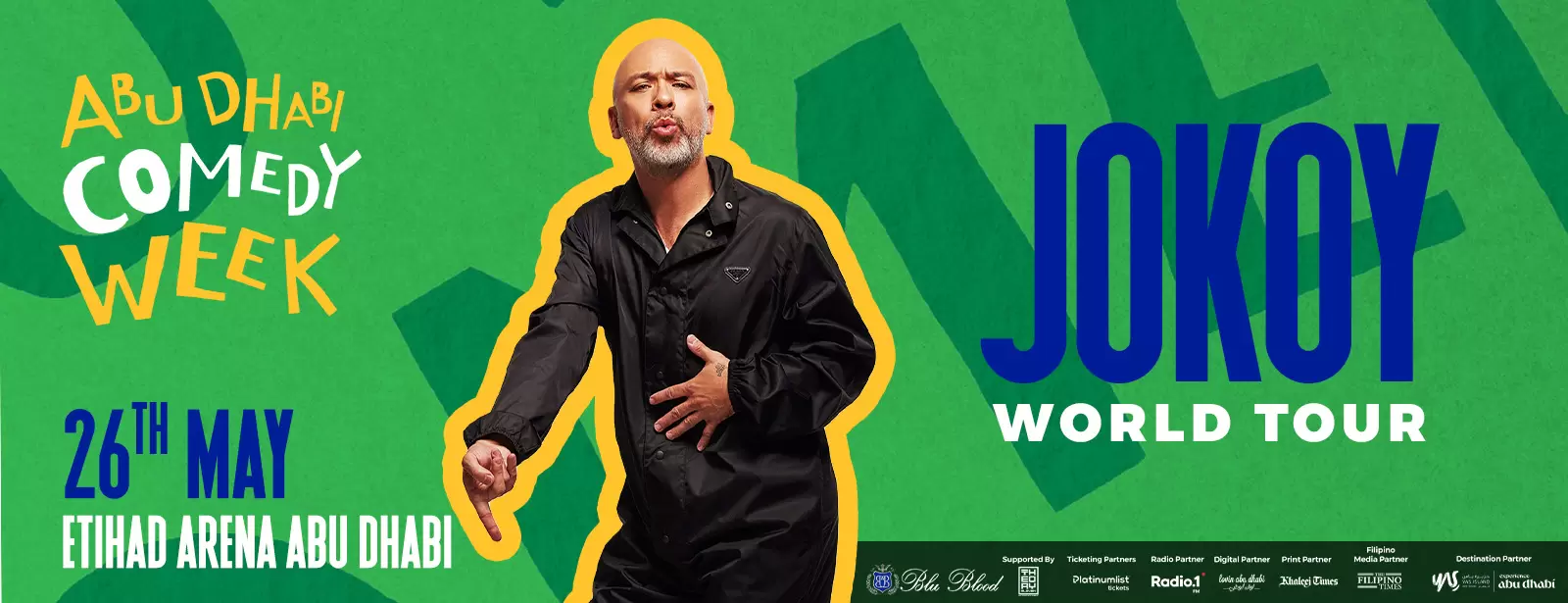 Jo Koy World Tour Live at Etihad Arena, Abu Dhabi