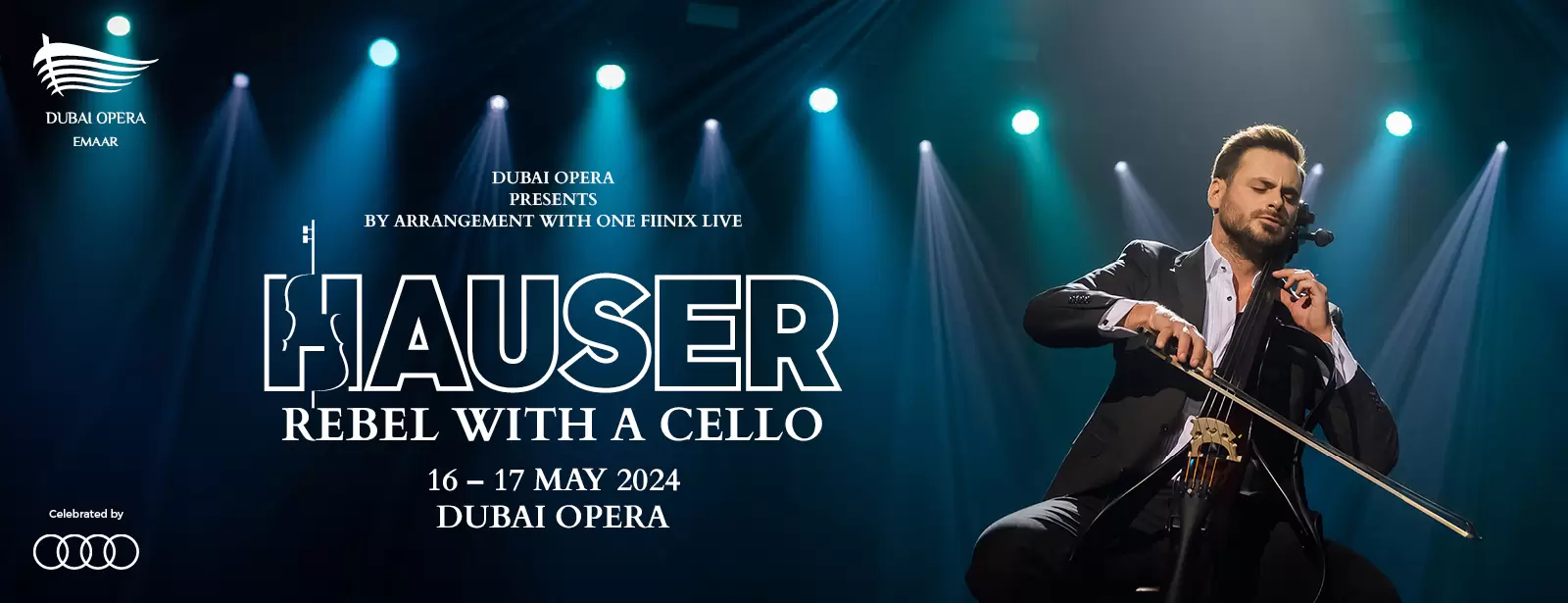 HAUSER - Rebel With a Cello at Dubai Opera