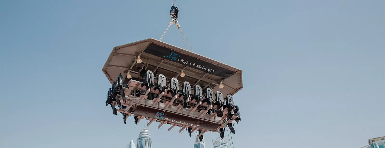 Dinner in the sky Dubai