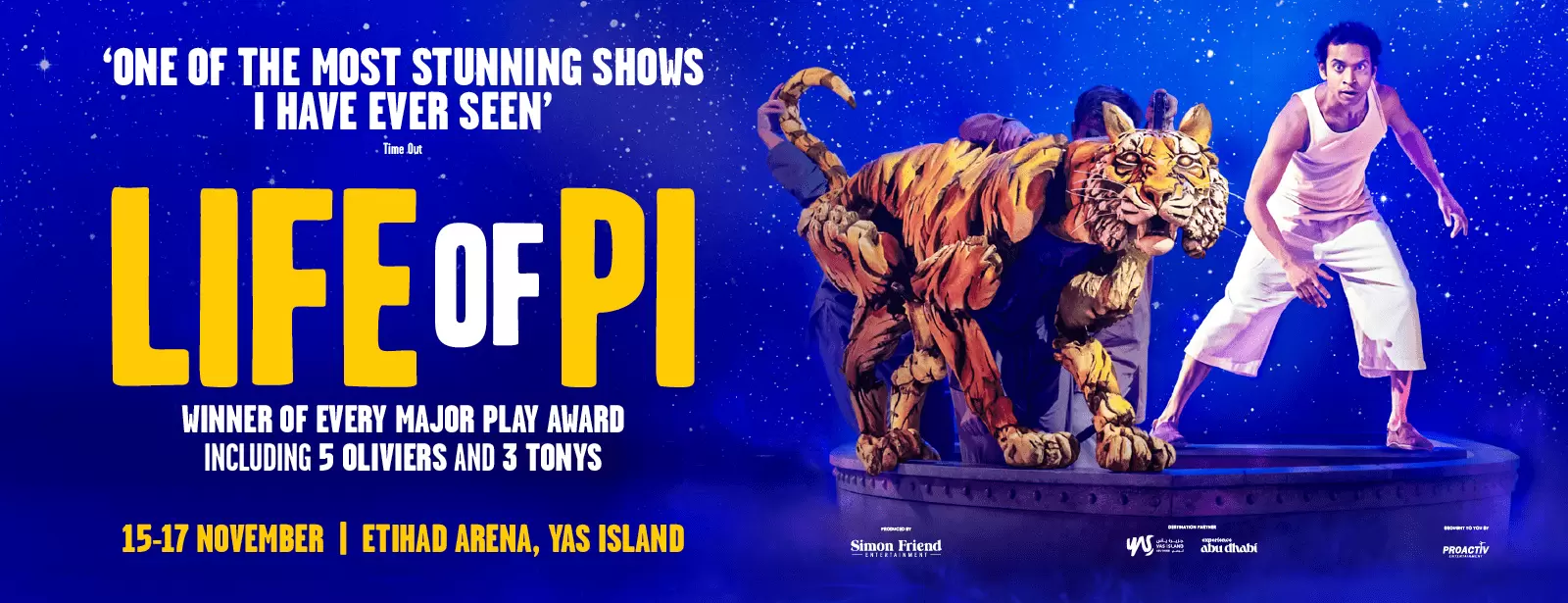 Life of Pi at Etihad Arena, Abu Dhabi