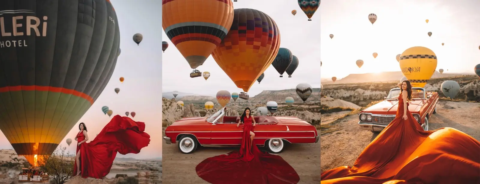 Cappadocia Classic Car and Photo Shoot with Dress