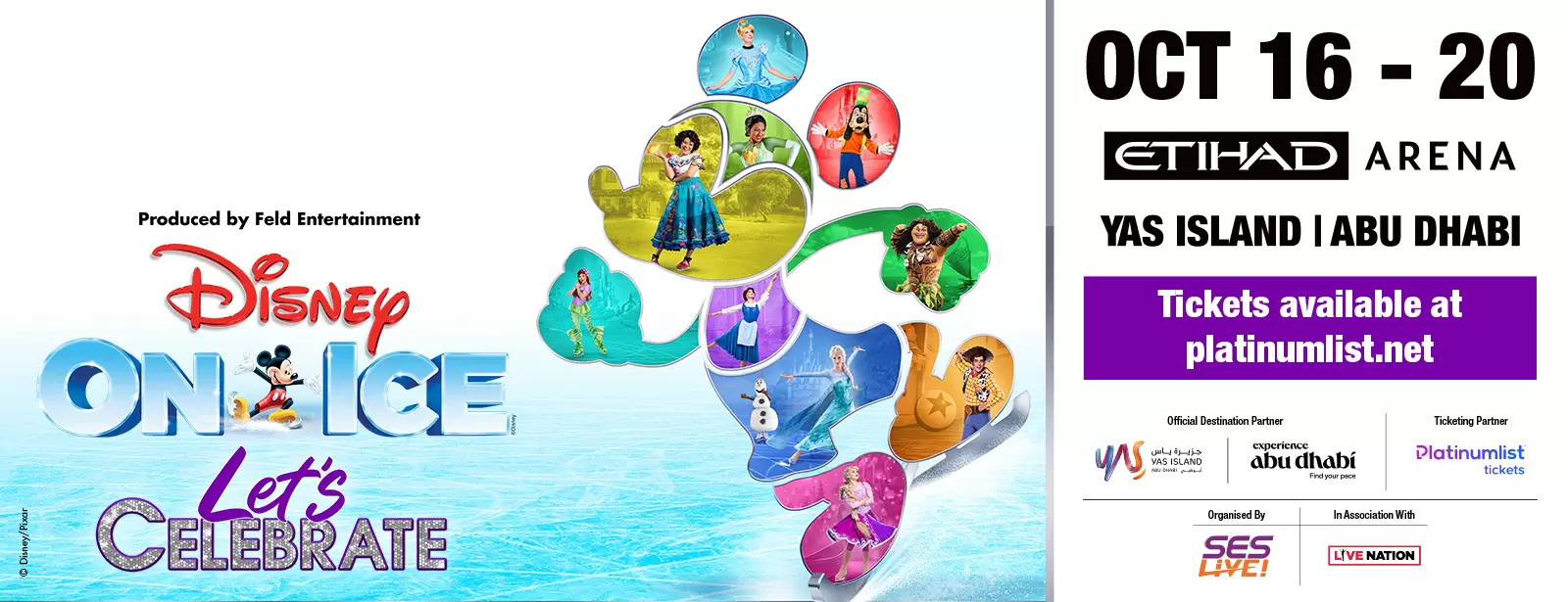 Disney On Ice 2024 - Let's Celebrate! at Etihad Arena, Abu Dhabi