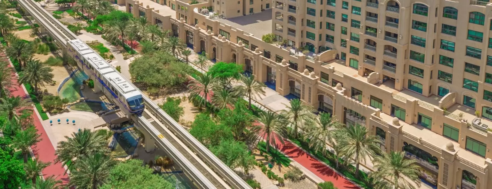 The Palm Jumeirah Monorail
