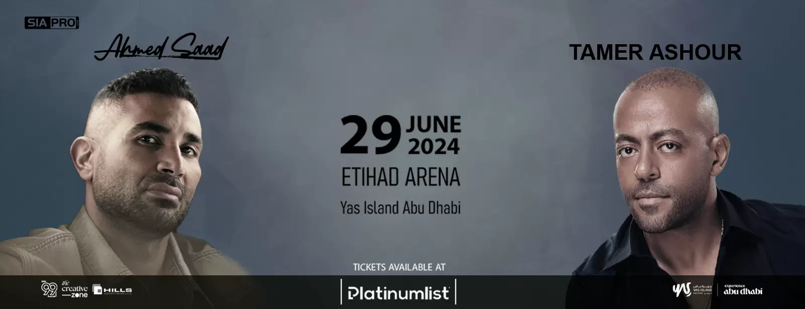 Ahmed Saad & Tamer Ashour Live at YAS Island, Abu Dhabi 2024