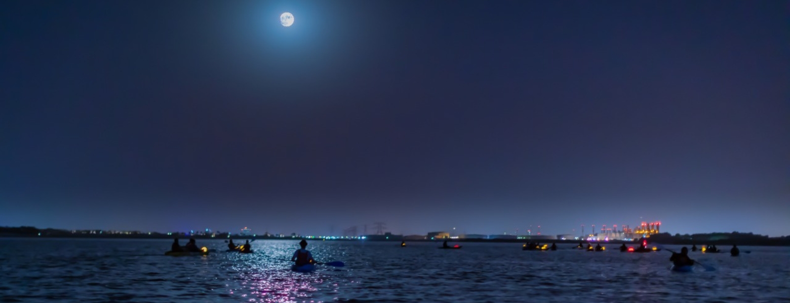 Full Moon Kayak Tour in Eastern Mangrove