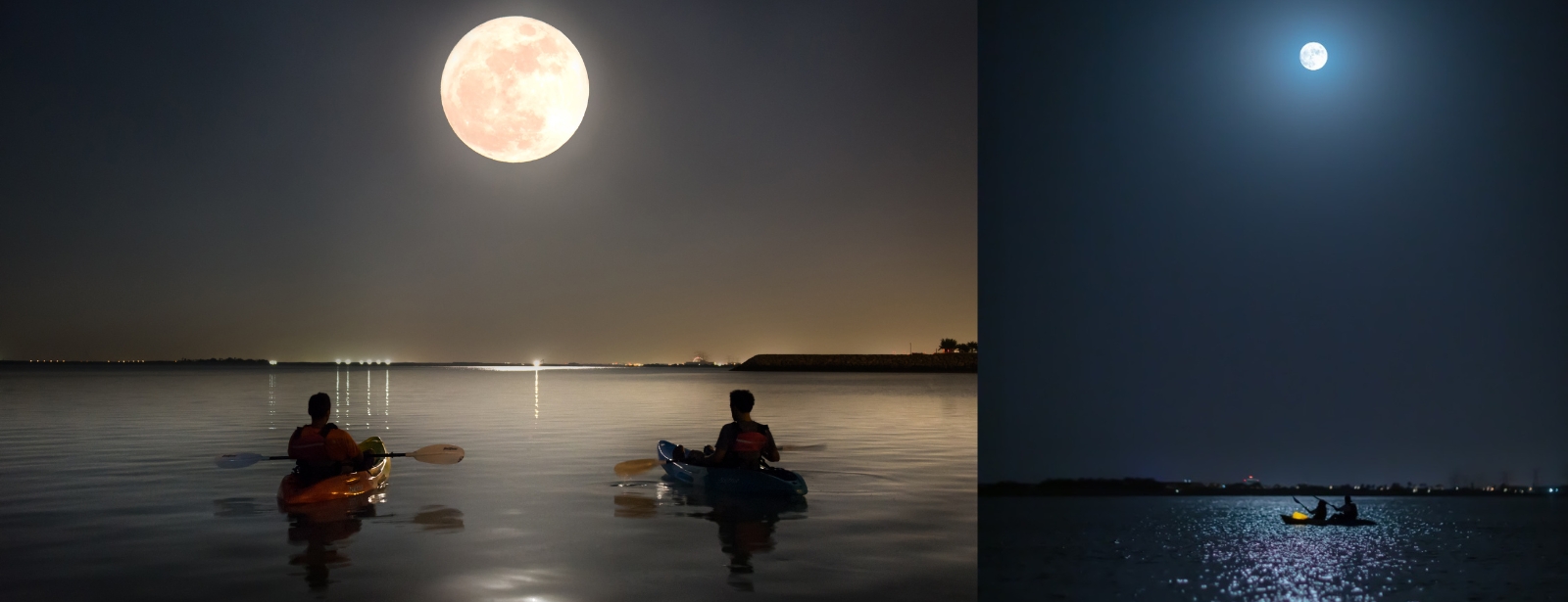 Full Moon Kayak Tour in Eastern Mangrove