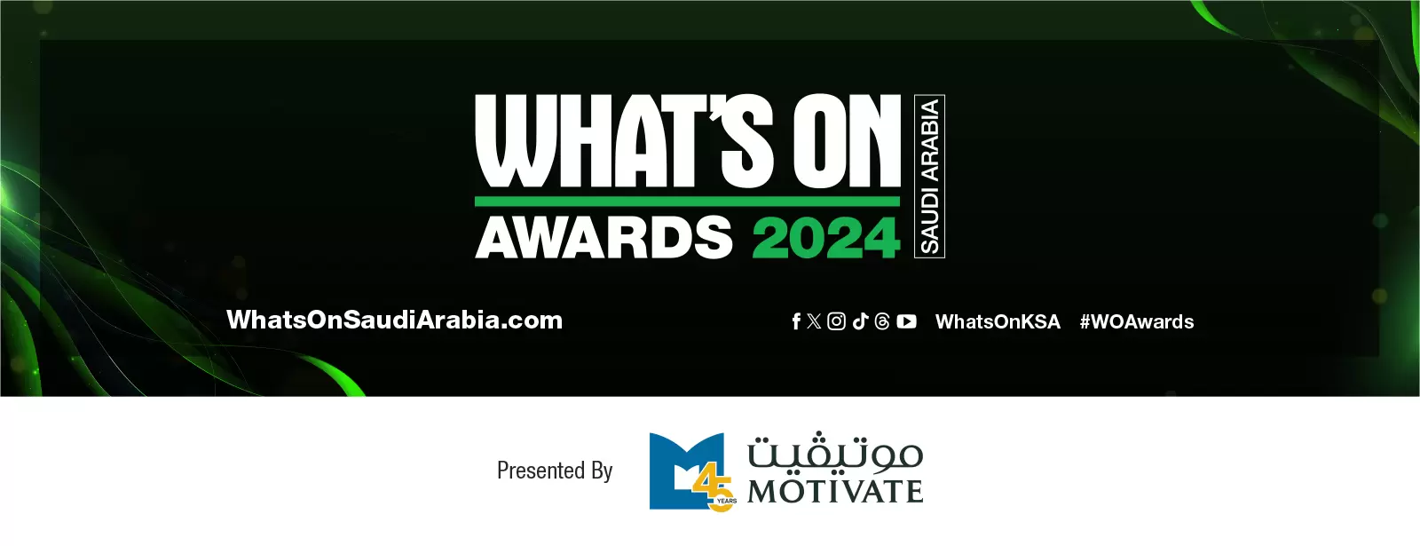 What's On Saudi Arabia Awards 2024 - Registration
