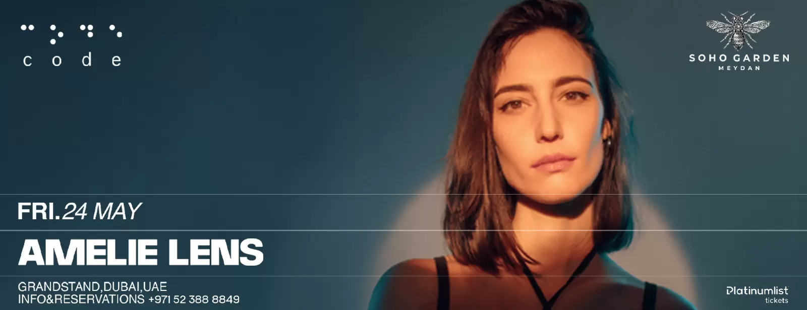 Amelie Lens debuts at Hive, Soho Garden Meydan, Dubai