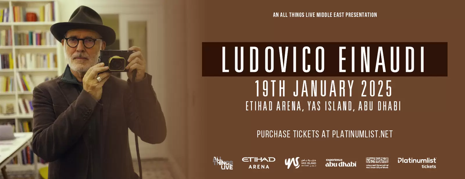 Ludovico Einaudi 2025 Live in Abu Dhabi