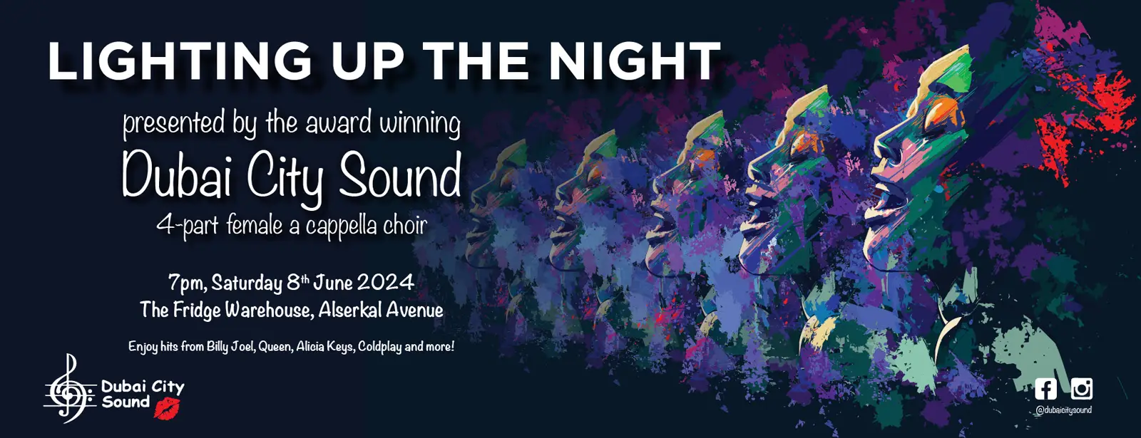 Dubai City Sound 'Lighting Up the Night' at The Fridge, Dubai