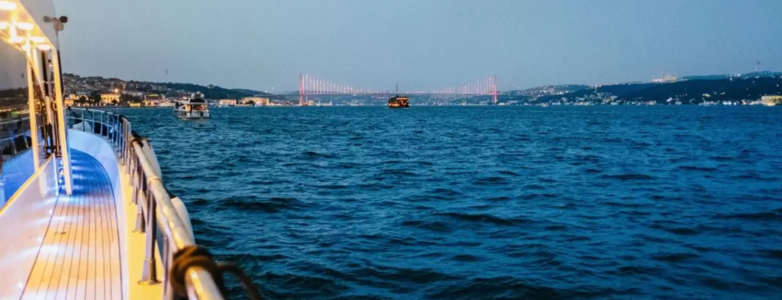 Bosphorus Sunset Cruise on a Luxurious Yacht