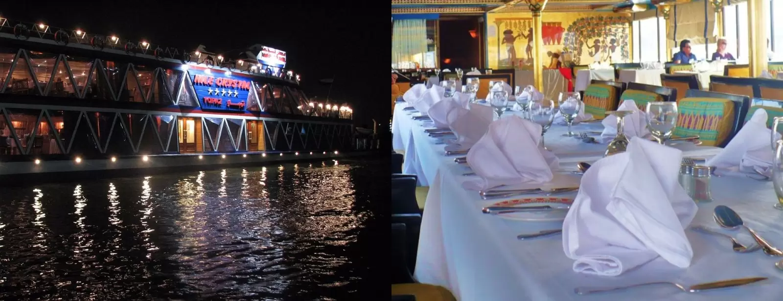 Evening Nile Cruise with Dinner & Show in Cairo