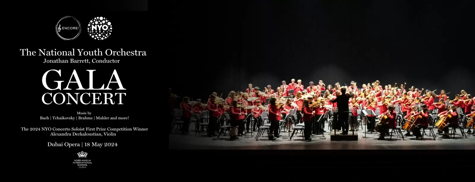 The National Youth Orchestra Celebration Gala Concert 2024 at Dubai Opera