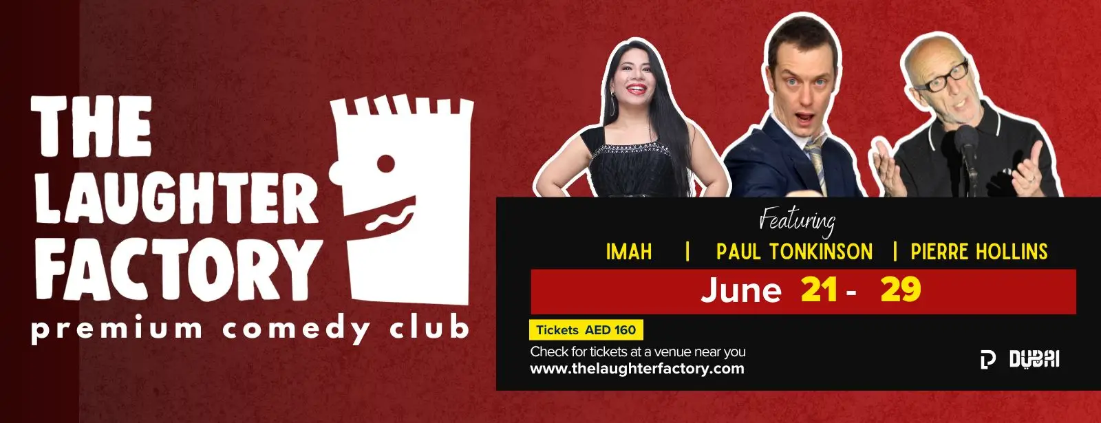 The Laughter Factory Premium Comedy Club in Dubai