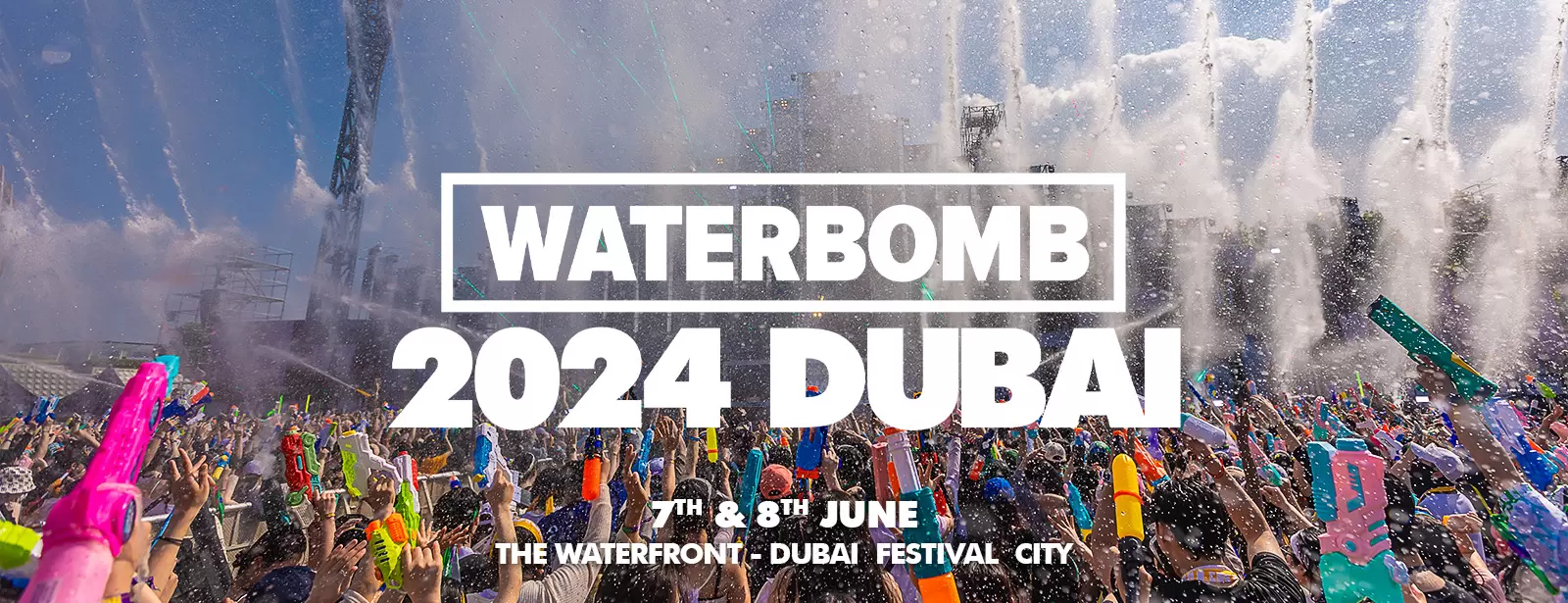 WATERBOMB presents DJ Snake, Benny Benassi, CL, Jessi and Simon Dominic at Dubai Festival City