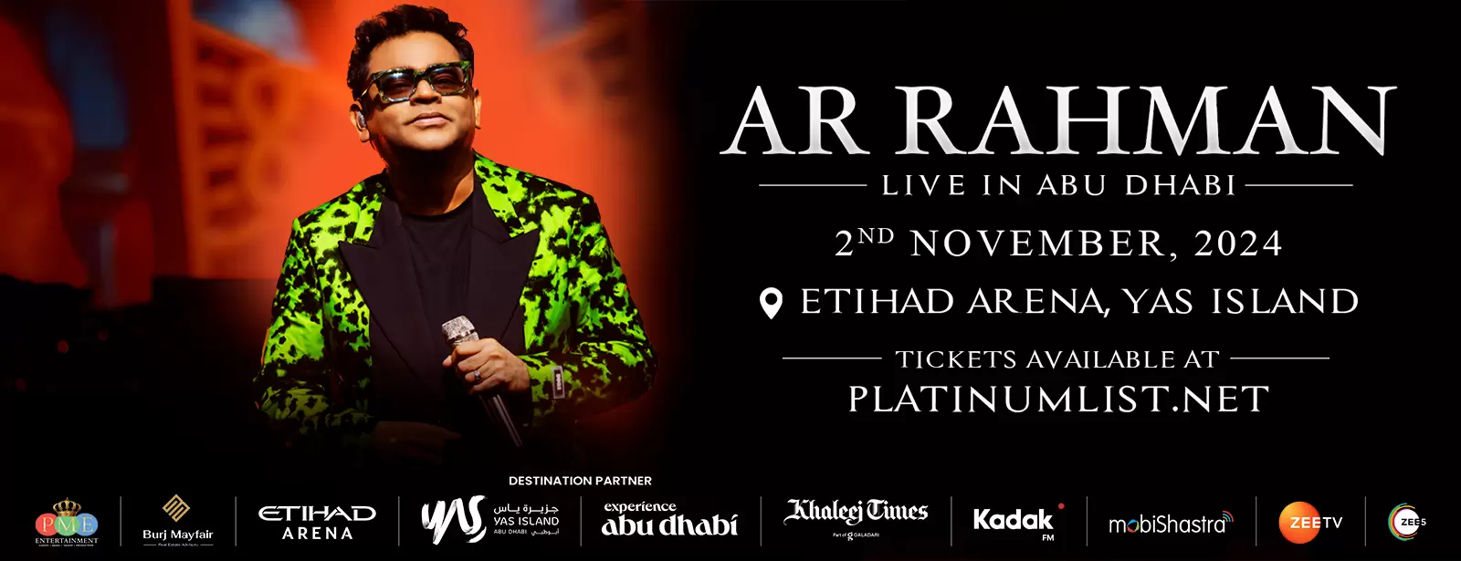 AR Rahman Live In Concert 2024 at Etihad Arena, Abu Dhabi