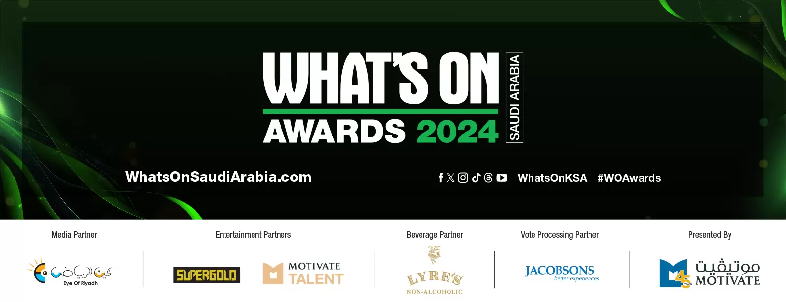 What's On Saudi Arabia Awards 2024 - Registration