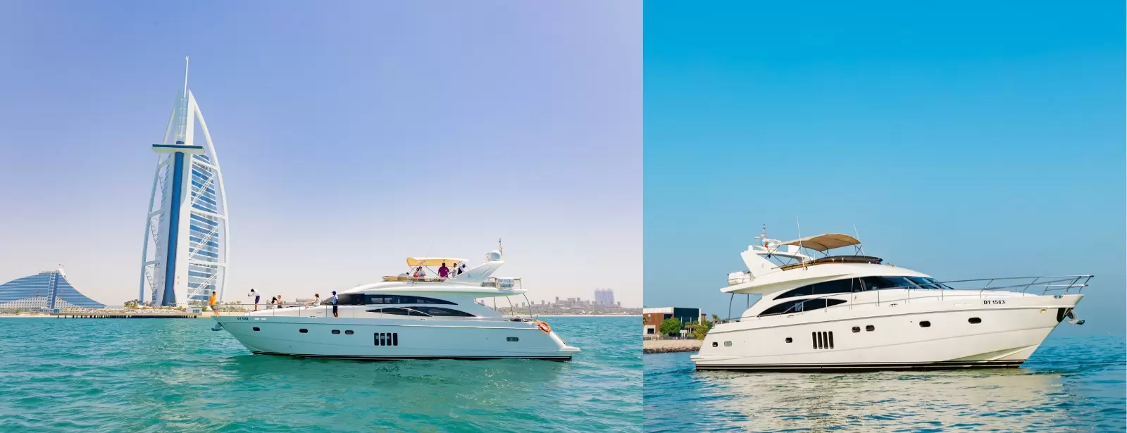 3 Hour Yacht Tour in Dubai Marina with Breakfast or BBQ