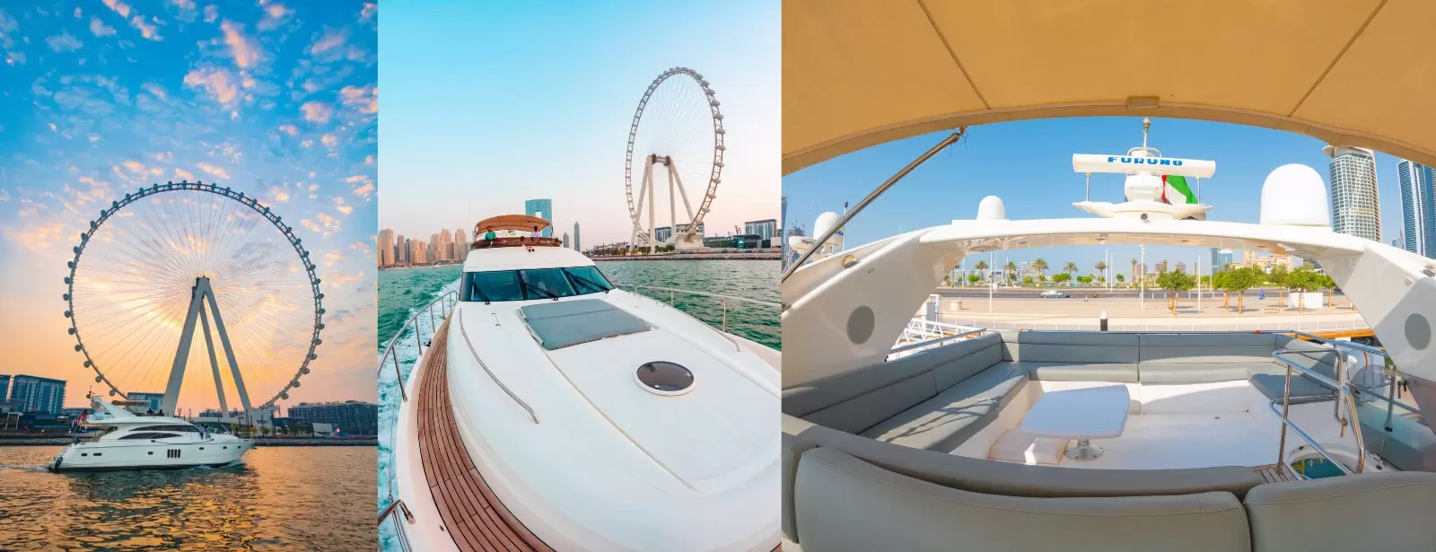 3 Hour Yacht Tour in Dubai Marina with Breakfast or BBQ