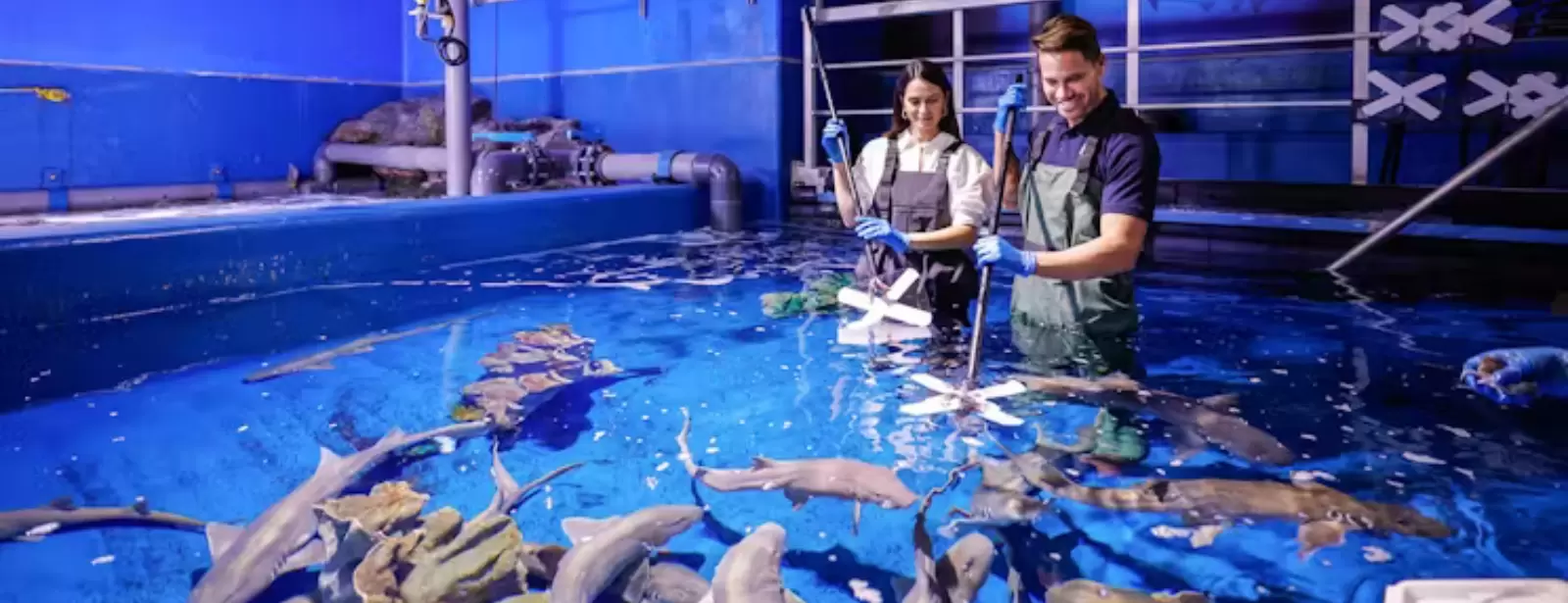 Dubai Aquarium & Underwater Zoo - Shark Trainer Encounter