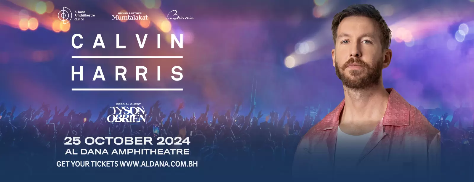 Calvin Harris live at BEYON Al Dana Amphitheatre, Bahrain