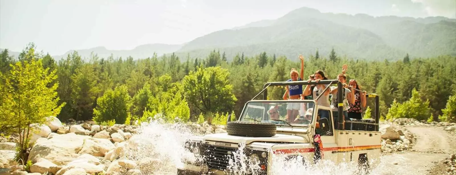 Jeep Safari & Rafting from Alanya