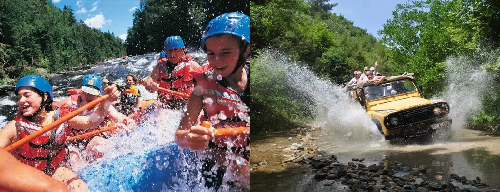 Jeep Safari & Rafting from Alanya