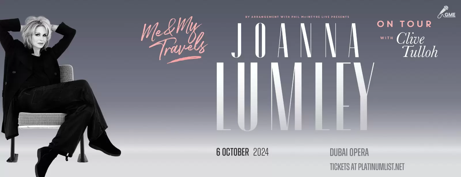 Dame Joanna Lumley – Me & My Travels in Dubai Opera