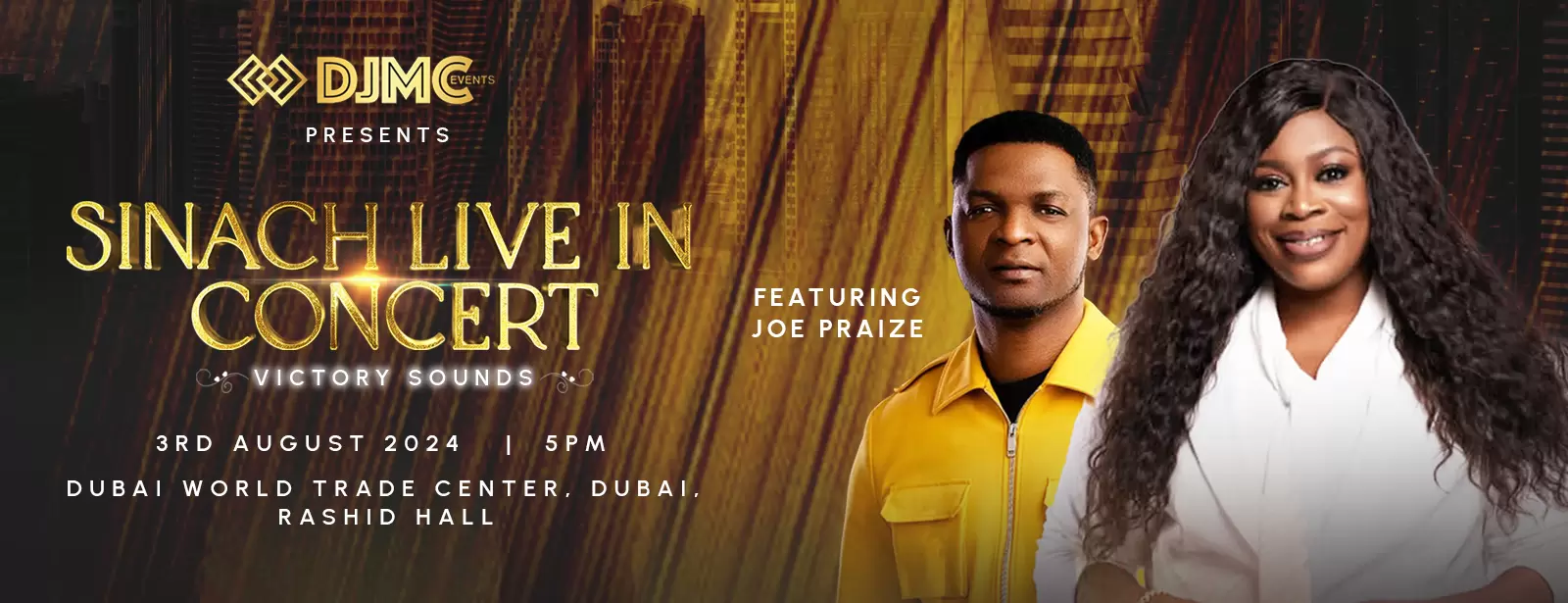 Sinach Live in Dubai World Trade Centre