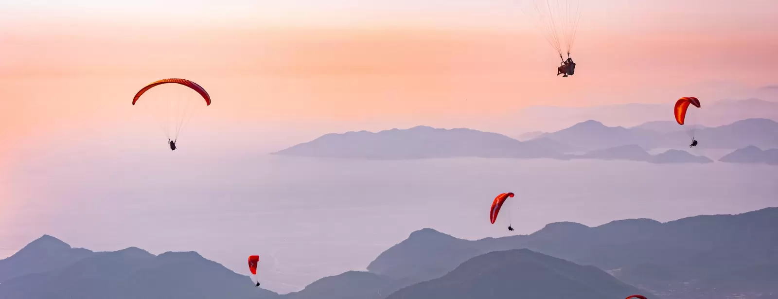 Paragliding at Deadsea
