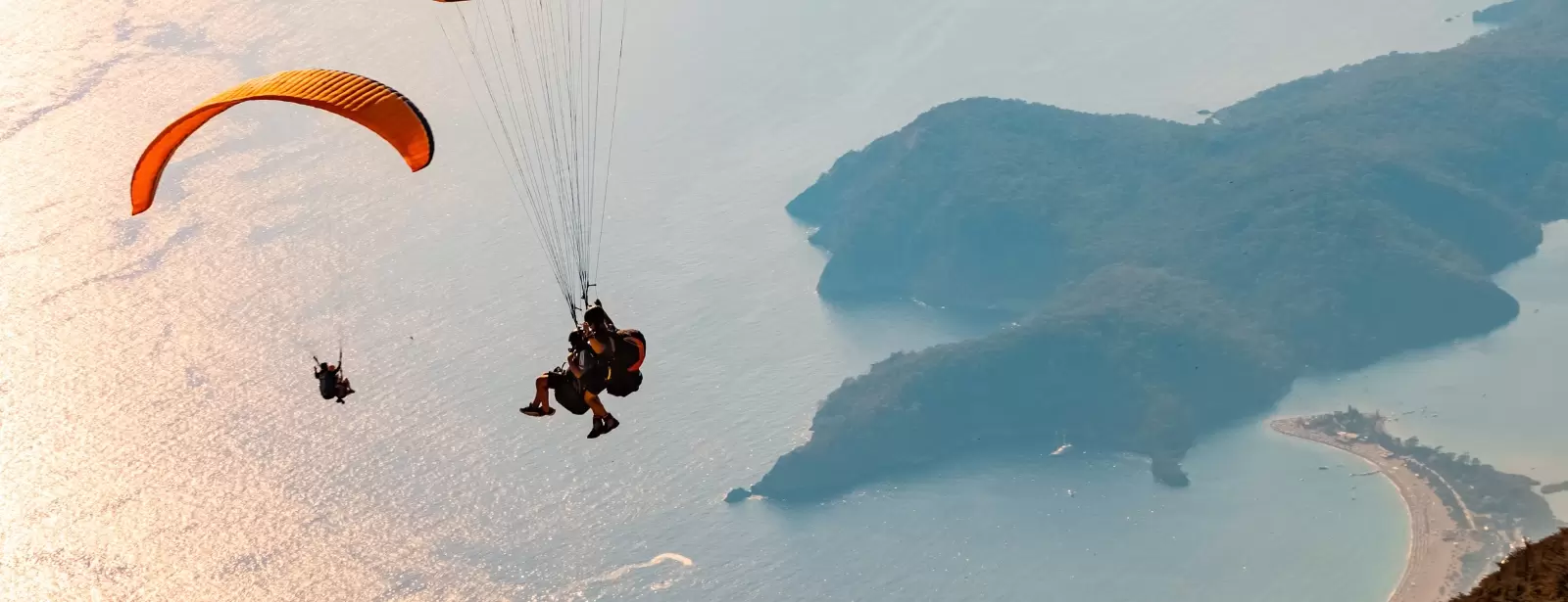Paragliding at Deadsea