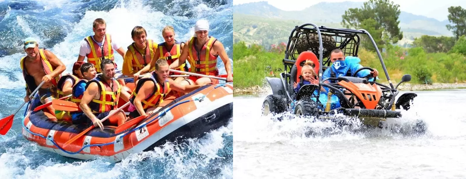 Buggy Safari and Rafting in Side