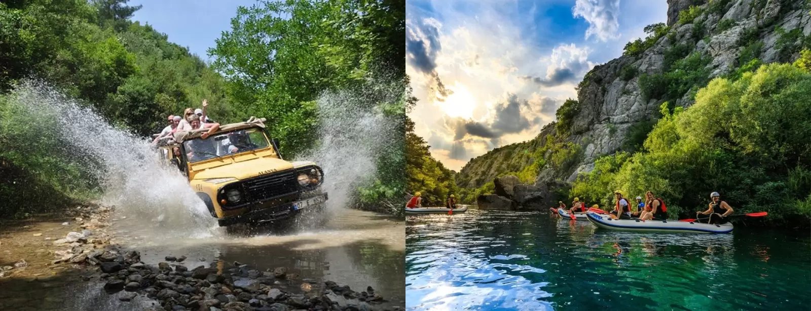 Jeep Safari & Rafting Tour