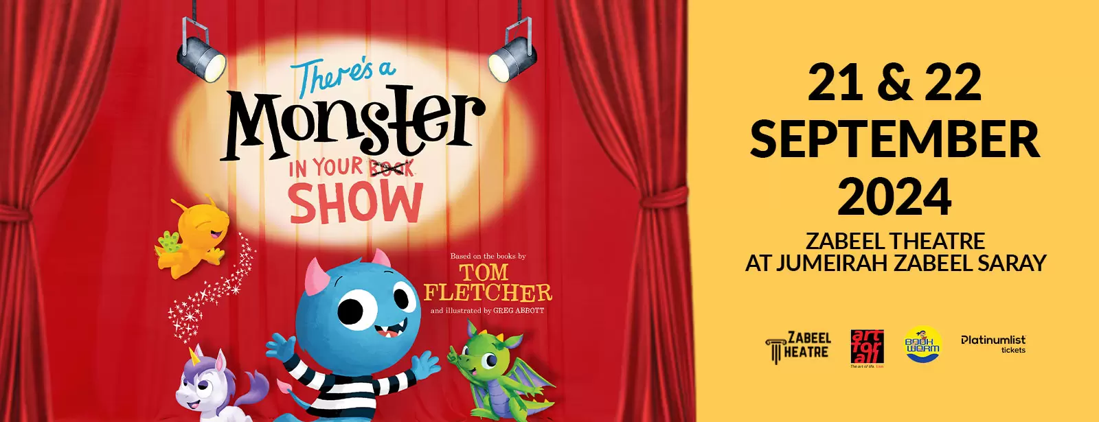 *There's a Monster in Your Show* at Zabeel Theatre, Dubai
