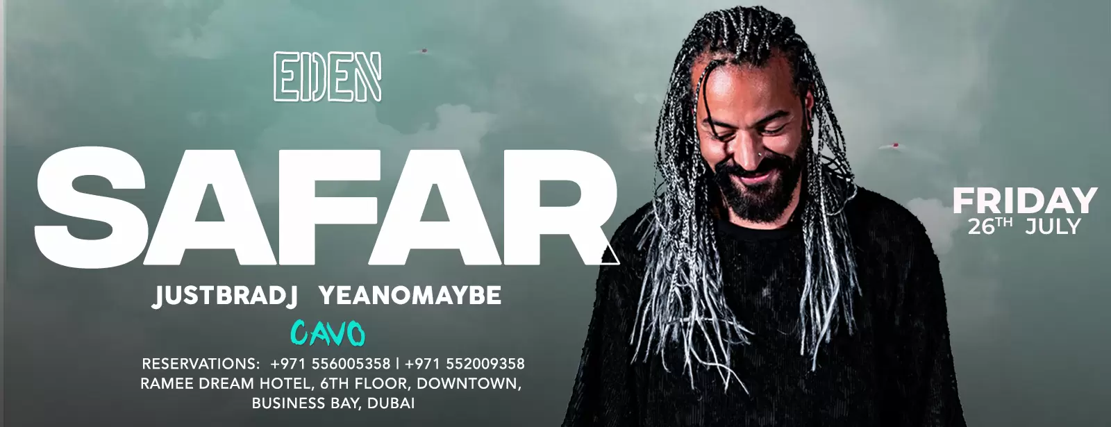 Eden Presents Safar Performing Live at Cavo, Dubai