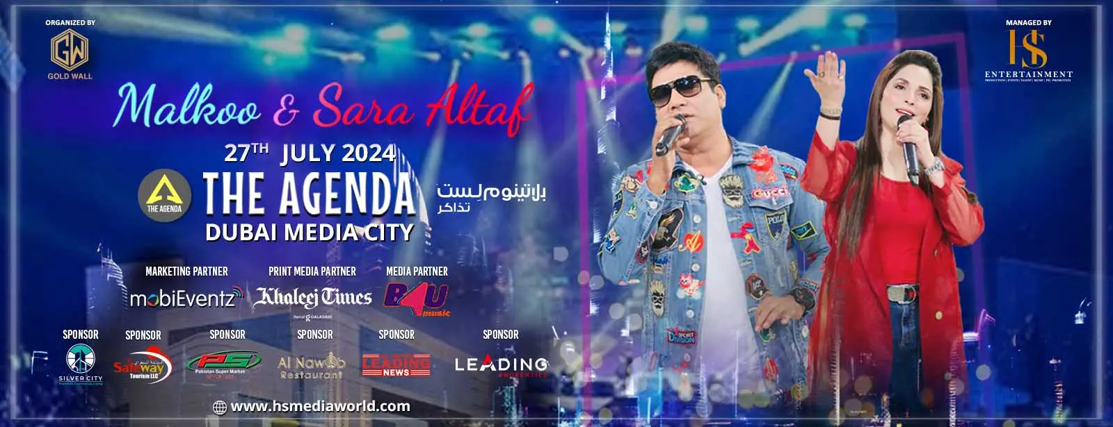 Malkoo & Sara Altaf Live at The Agenda, Dubai